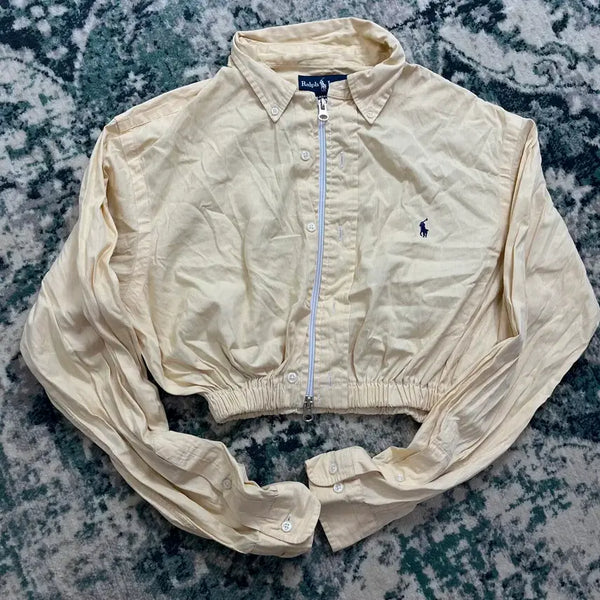 [BUNJANG] Polo Ralph Lauren Vintage Custom Crop Jacket / 폴로 랄프로렌 빈티지 커스텀 크롭 자켓