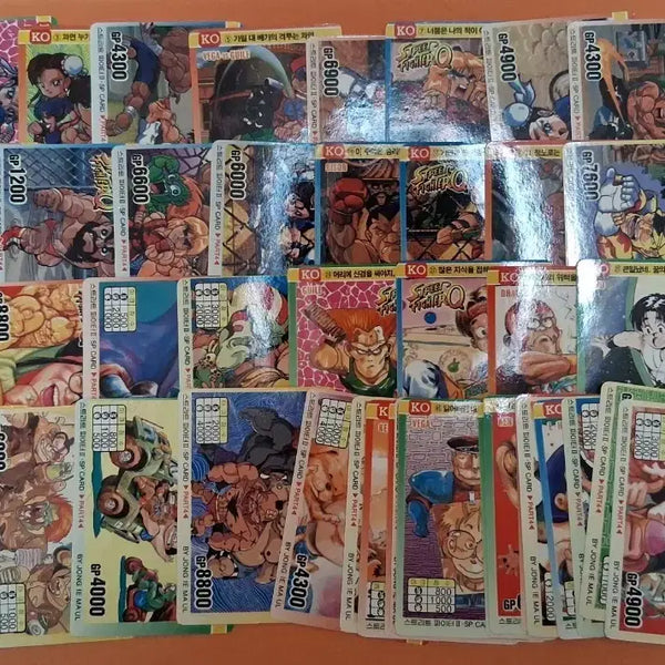 [BUNJANG] Street Fighter Q Korean Normal Card Set (50 Cards) / 스트리트 파이터 Q 노멀 카드 한글판 세트 50장