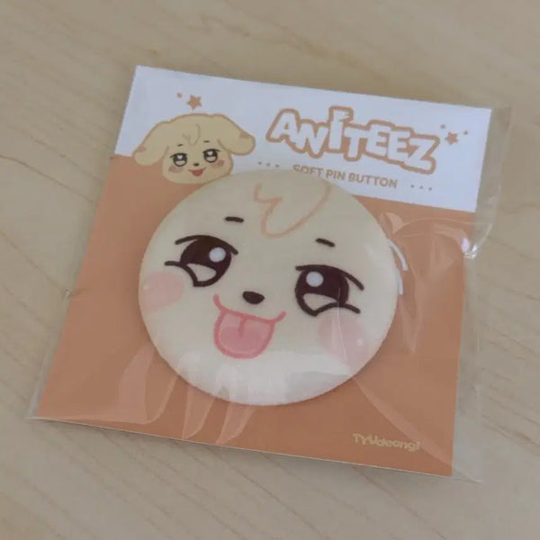 [BUNJANG] ATEEZ Aniteez Yunho Ttudingy Soft Pin Badge / 에이티즈 애니티즈 윤호 튜덩이 말랑 핀뱃지 양도 판매