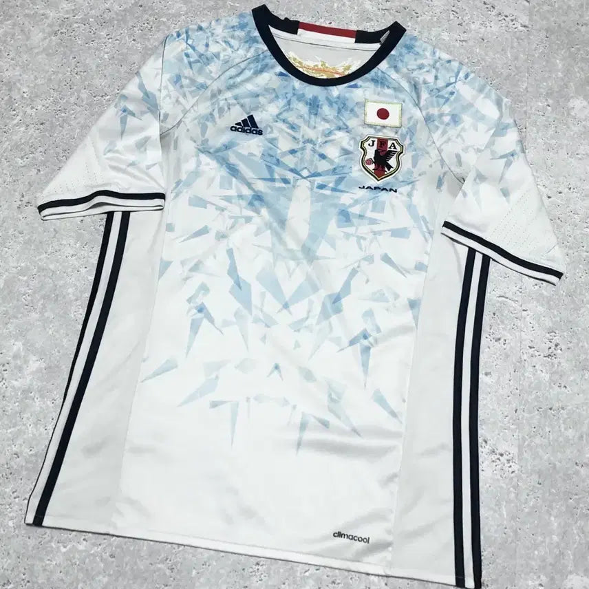 [BUNJANG] Adidas Japan National Team 16-17 Short Sleeve Jersey / 아디다스 일본 유니폼 희귀 16-17 반팔
