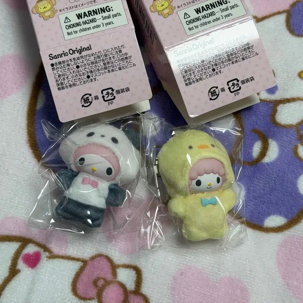 [BUNJANG] Sanrio Chibi-Tomo Animal Ver. My Melody & Piano Set (Sealed) / 산리오 치비토모 동물 버전 마이멜로디 피아노 미개봉 일괄