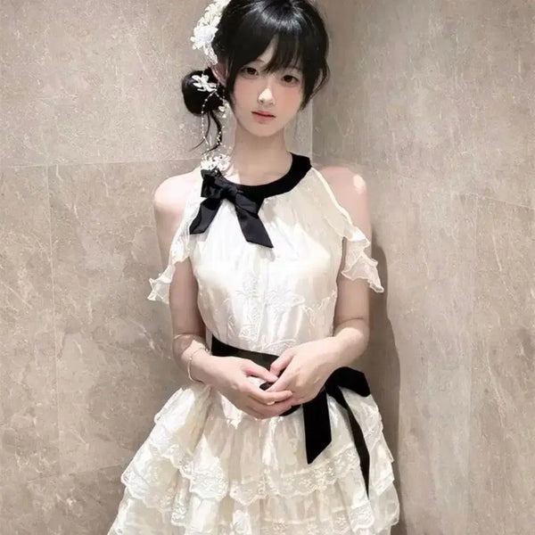 [BUNJANG] Greal Lace Shirring Dress / 스나계 시허니깔 grl 그레일깔 레이스셔링 청순 여주 공겜 졸사일브 여리