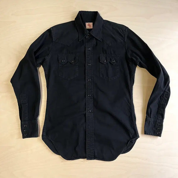 [BUNJANG] Bryceland's Black Western Shirt / 브라이슬랜즈 블랙 웨스턴 셔츠 ( 38 )
