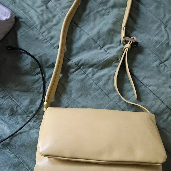 [BUNJANG] Stand Oil Fluffy Mini Bag Olive / 스탠드오일 플러피백 미니 올리브