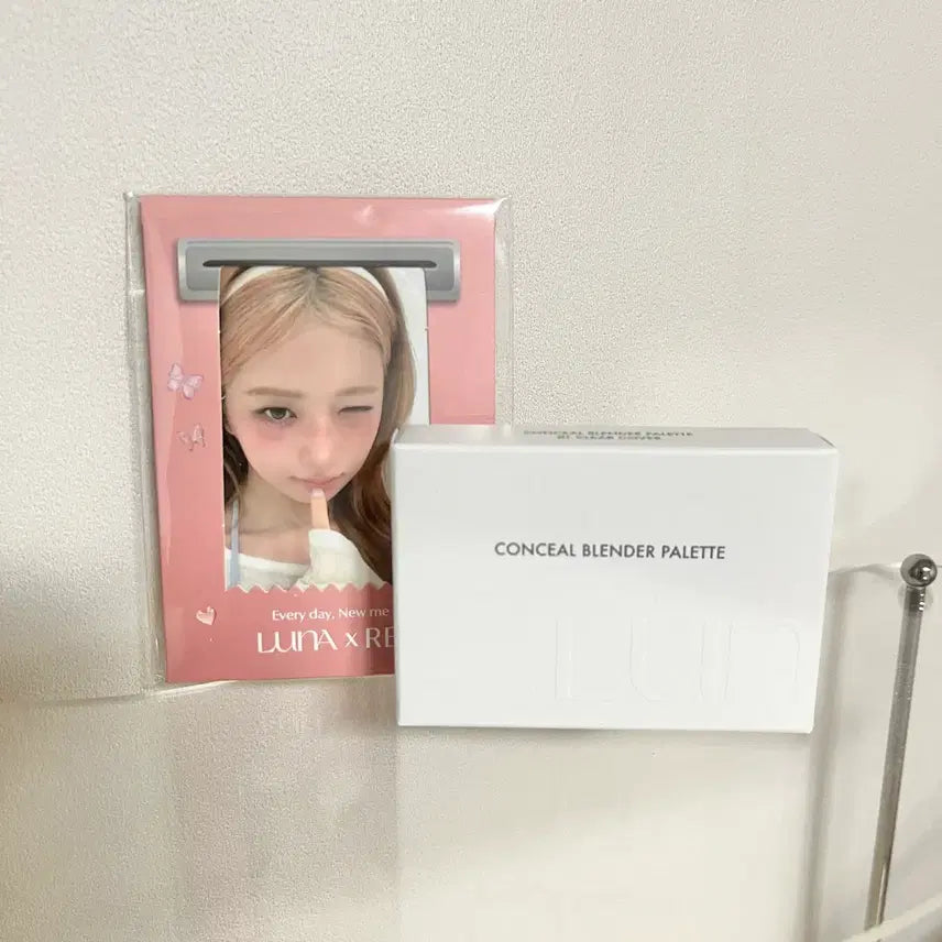 [BUNJANG] Luna Conceal Blender Palette No. 1 Clear Cover / 루나 컨실 블렌더 팔레트 1호 클리어커버