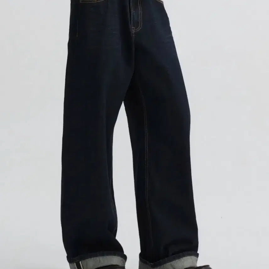 [BUNJANG] DNSR Premium Excella Zipper Selvedge Denim Pants Indigo S / (S) DNSR [프리미엄] 엑셀라 지퍼 셀비지 데님 팬츠 인디고