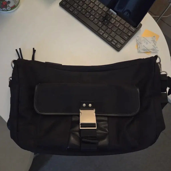 [BUNJANG] Maison Minied Buckle Shoulder Bag / 메종미네드 버클 숄더백
