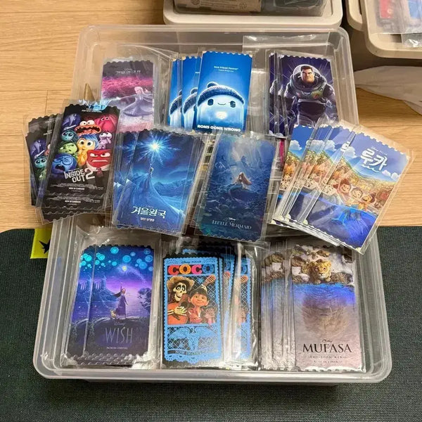 [BUNJANG] Disney Movie Original Ticket Collection / 겨울왕국인사이드아웃위시코코루카인어공주무파사고장난론버즈오리지널티켓디즈니오티