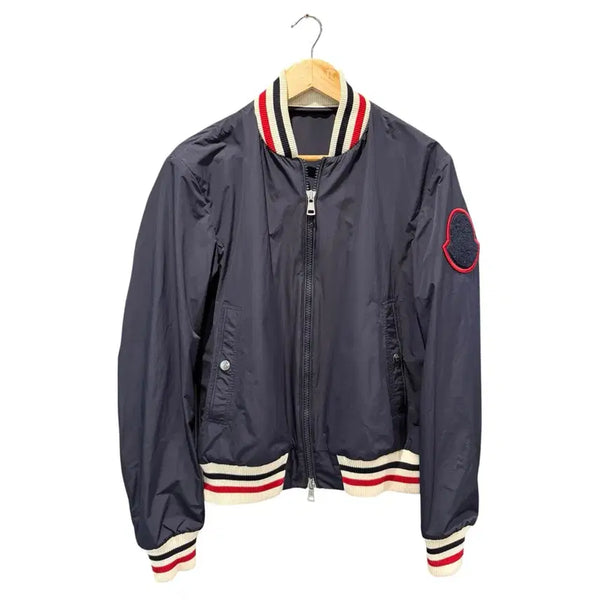 [BUNJANG] Moncler Big Logo Patch Bomber Jacket Size 3 / 3 / 몽클레어 빅로고 와펜 봄버 자켓
