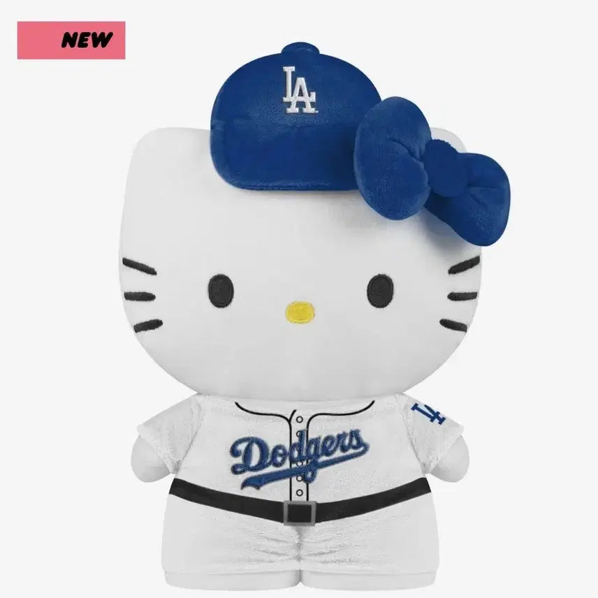 [BUNJANG] LA Dodgers x Hello Kitty Keychain and Doll Set / LA다저스 키티키링 키티인형 gd 지드래곤이