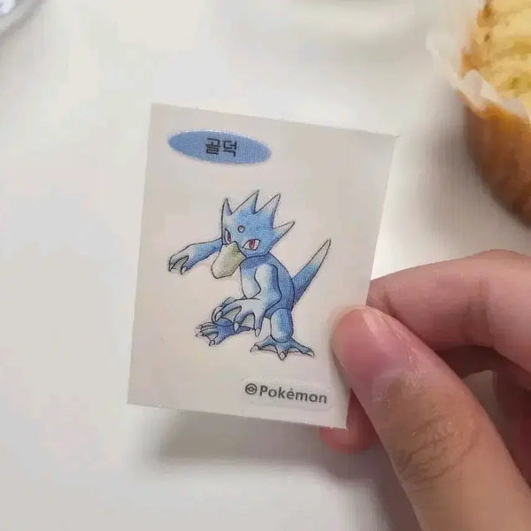 [BUNJANG] Pokemon Ducklett 30th Anniversary Sticker / 포켓몬 골덕이 팝니다 (30주년 띠부실)