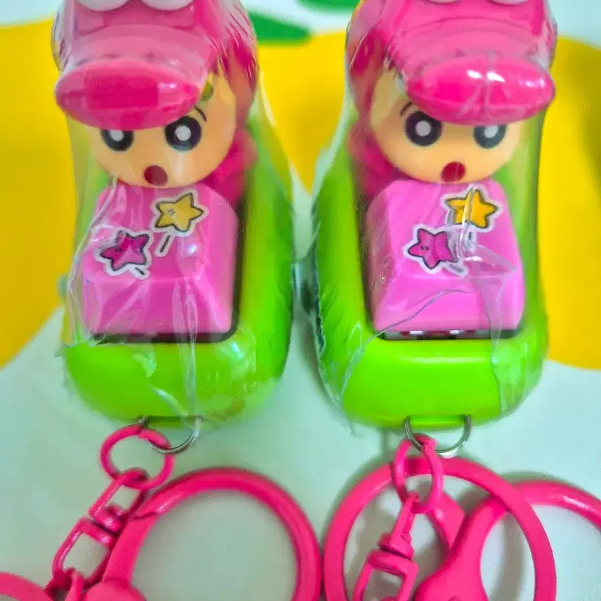 [BUNJANG] Crayon Shin-chan Wani Yama 2-Ball Keycap Keychain with Light and Sound / 짱구는 못말려 소리나고 불빛이 들어오는 2구 키캡 키링 와니야마 짱구