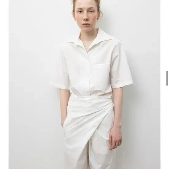 [BUNJANG] RRACE White Wrap Pants / rrace 화이트 랩팬츠