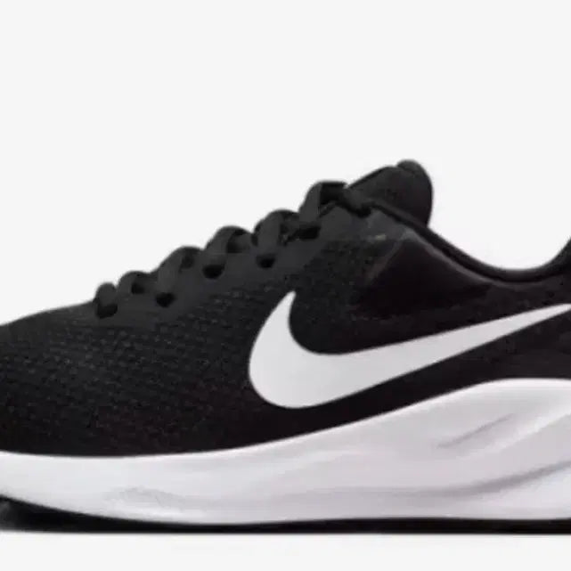 [BUNJANG] Nike Revolution 7 Black Men's Running Shoes Size 255 / 나이키 레볼루션7 블랙 255사이즈
