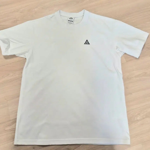 [BUNJANG] Nike ACG Logo Short Sleeve T-Shirt White / 나이키 ACG 로고 반팔 티셔츠 화이트