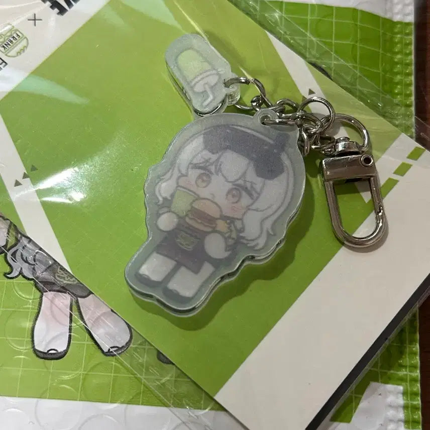 [BUNJANG] Frank Burger NIKKE Snow White Acrylic Keyring / 프랭크버거 니케 아크릴 키링 스노우화이트