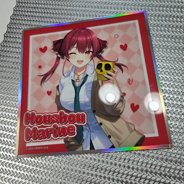 [BUNJANG] Hololive Marine Hoshou Acrylic Shikishi / 홀로라이브 마린 아크릴색지 (호쇼마린 홀로라이브fes 홀로라이브팝업