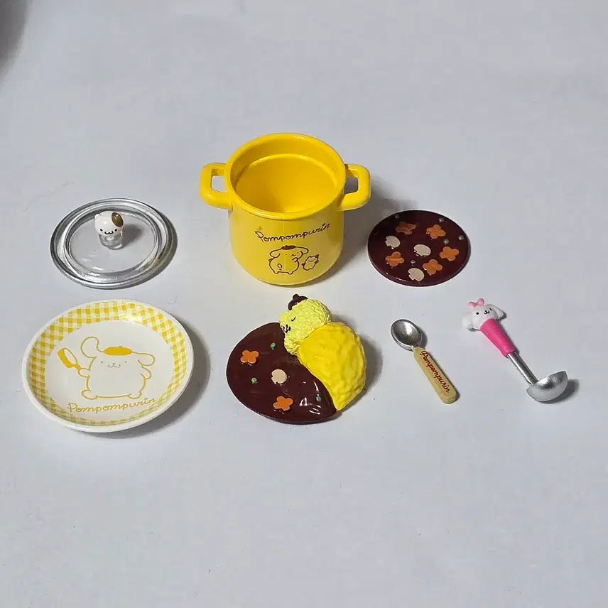 [BUNJANG] Sanrio Pompompurin Cooking Figure Keychain Backpack Charm / 산리오 폼폼푸린 쿠킹 리멘트 피규어 키링 백팩