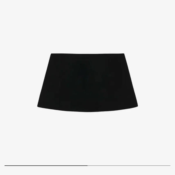 [BUNJANG] Bohemian Seoul Basic Low Mini Skirt Black M / 보헤미안서울 베이직 로우 미니 스커트 블랙 M