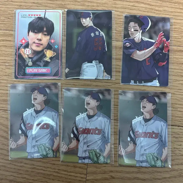 [BUNJANG] Lotteria Giants Han Tae-yang, Yoon Sung-bin, Jeon Jun-woo, Jung Chul-won Photocard / 세븐일레븐 롯데자이언츠 포토카드 포카 한태양윤성빈전준우정철원