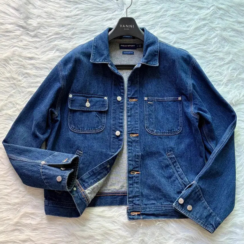 [BUNJANG] Polo Ralph Lauren Polo Sport "Dungaree" Jacket - Limited Edition "Stars and Stripes" Reproduction (Size S) / 폴로 / 최신판 리미티드 성조기 덩가리 초판 복각 / s