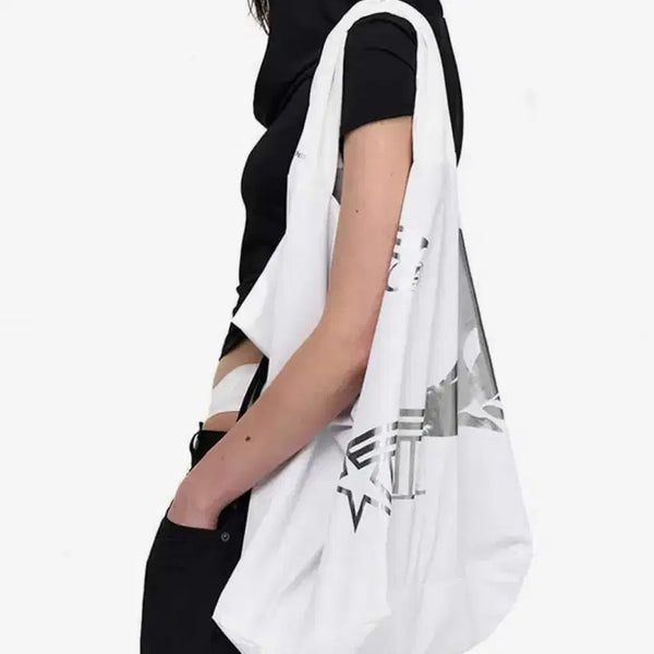 [BUNJANG] 2000 Archives Desire Shopper Bag White / 2000아카이브스 디자이어 쇼퍼 백 화이트