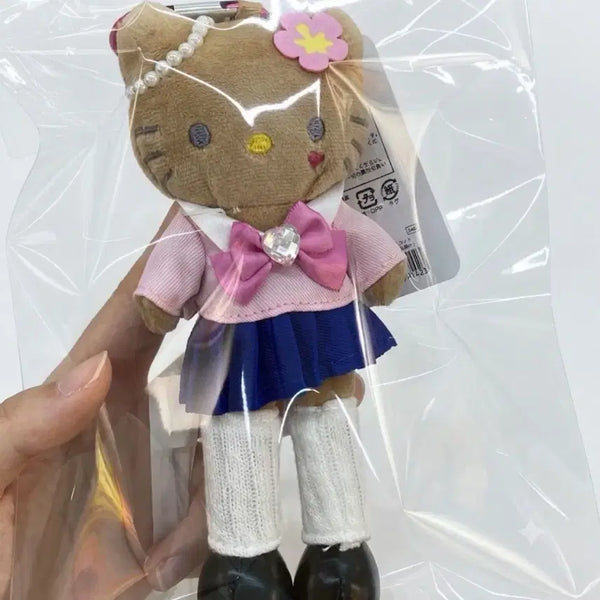 [BUNJANG] Sanrio Hello Kitty Tanning Doll Keyring / 정품 태닝키티 인형 키링 롱다리키티 교복키티 헬로키티 산리오
