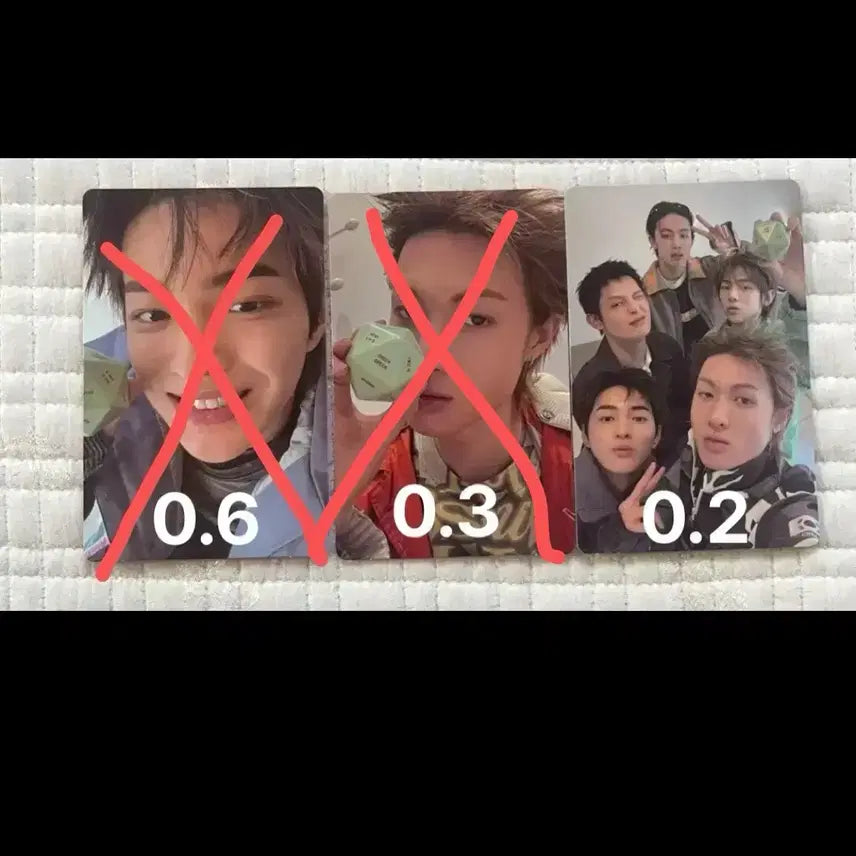 [BUNJANG] ONEUS Gunhee Martin An Gunhee Dice Version Photocard / 코르티스 다이스 버전 포토카드 건호 마틴 안건호 dice 레드레드