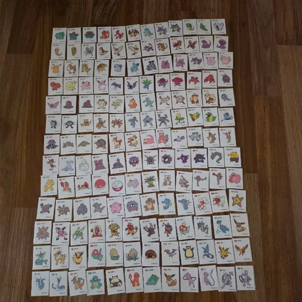 [BUNJANG] Pokemon Stickers Gen 1 & 2 Bundle Set (272 pcs) / 포켓몬 띠부씰 1세대159종중156종2세대116종일괄판매합니다