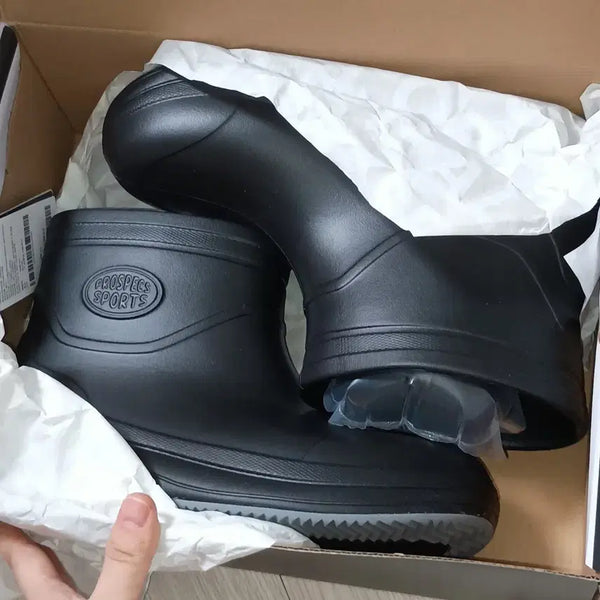 [BUNJANG] Pro-Specs Rain Boots Black / 미사용) 프로스펙스 레인부츠 블랙 230