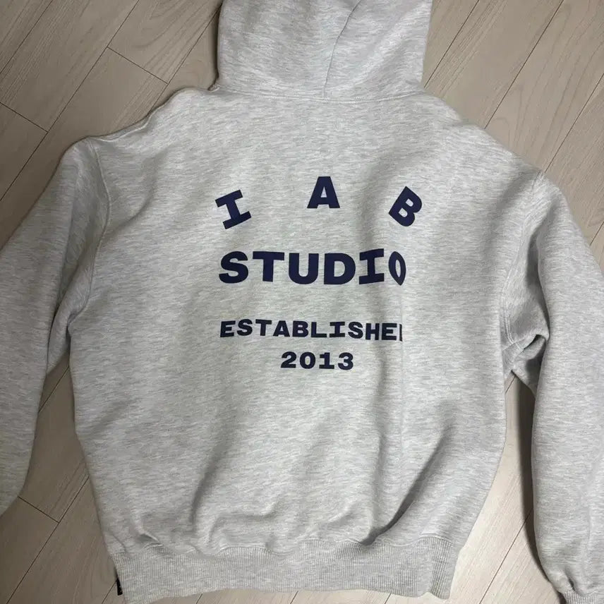 [BUNJANG] IAB STUDIO Hoodie Grey / IAB STUDIO 후드티 그레이