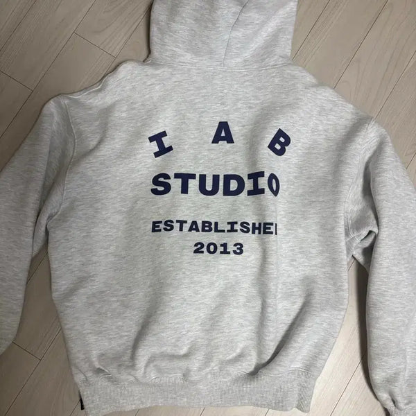 [BUNJANG] IAB STUDIO Hoodie Grey / IAB STUDIO 후드티 그레이