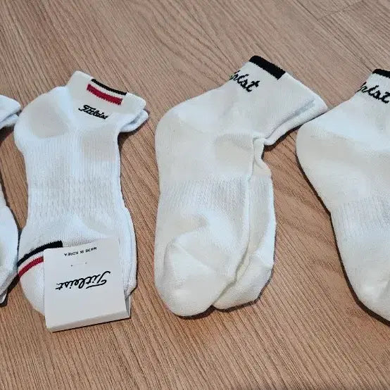[BUNJANG] Titleist Women's Golf Socks (4 Pairs) / 타이틀 여성골프 양말 4켤레