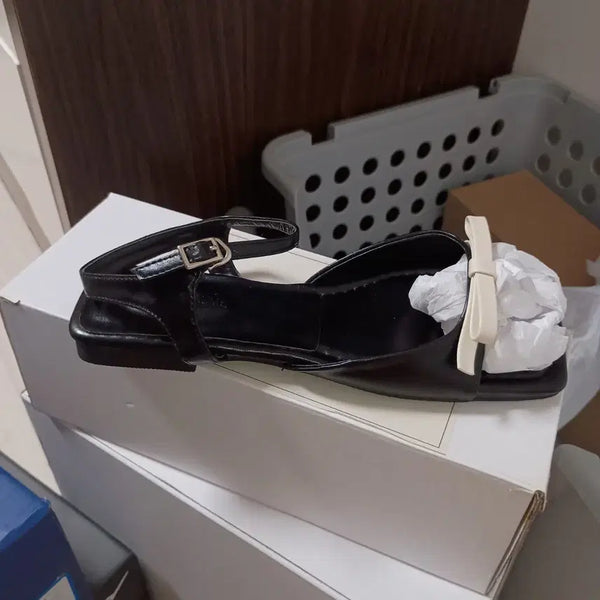 [BUNJANG] Taketroyime Chocolate Sandals Black White 230 / 미사용) 타크트로이메 초콜릿 샌들 블랙화이트 230