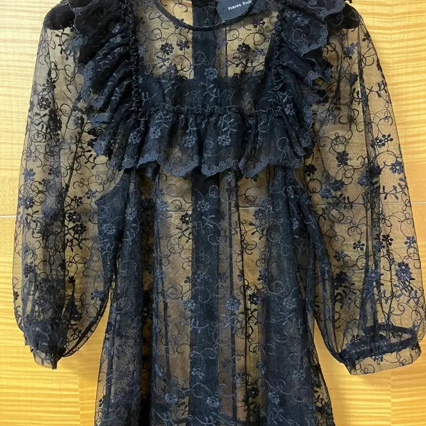 [BUNJANG] Simone Rocha Sheer Tulle Blouse UK 4 / 시몬로샤 Simone Rocha sheer tulle 블라우스 uk4