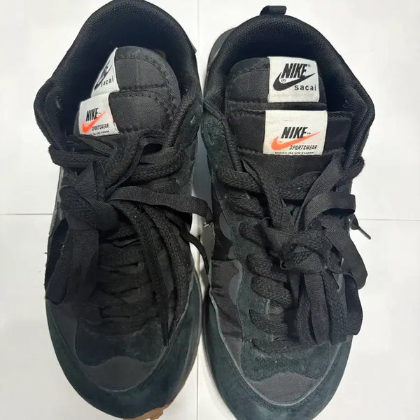 [BUNJANG] Nike x Sacai Vaporwaffle Black and Gum US 8 / 260 나이키 x 사카이 베이퍼와플 블랙 앤 검