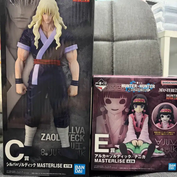 [BUNJANG] Hunter x Hunter Zoldyck Family Silver C Prize & Nanika E Prize Bundle Set / (택포 9만) 헌터헌터 조르딕 쿠지 C상 실버, E상 나니카 일괄