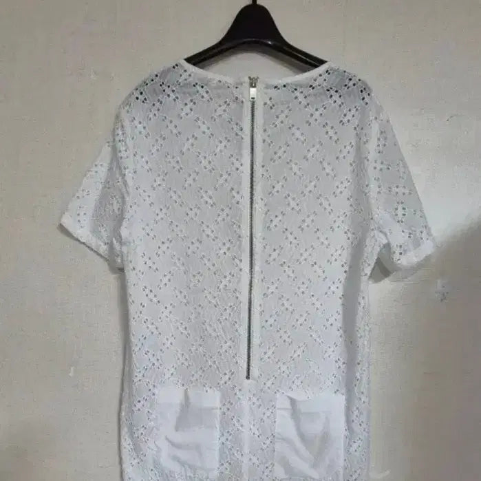 [BUNJANG] Maje 100% Cotton Punch Lace Dress / maje 마쥬 면100% 편칭 레이스 원피스 55