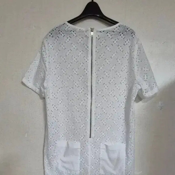 [BUNJANG] Maje 100% Cotton Punch Lace Dress / maje 마쥬 면100% 편칭 레이스 원피스 55