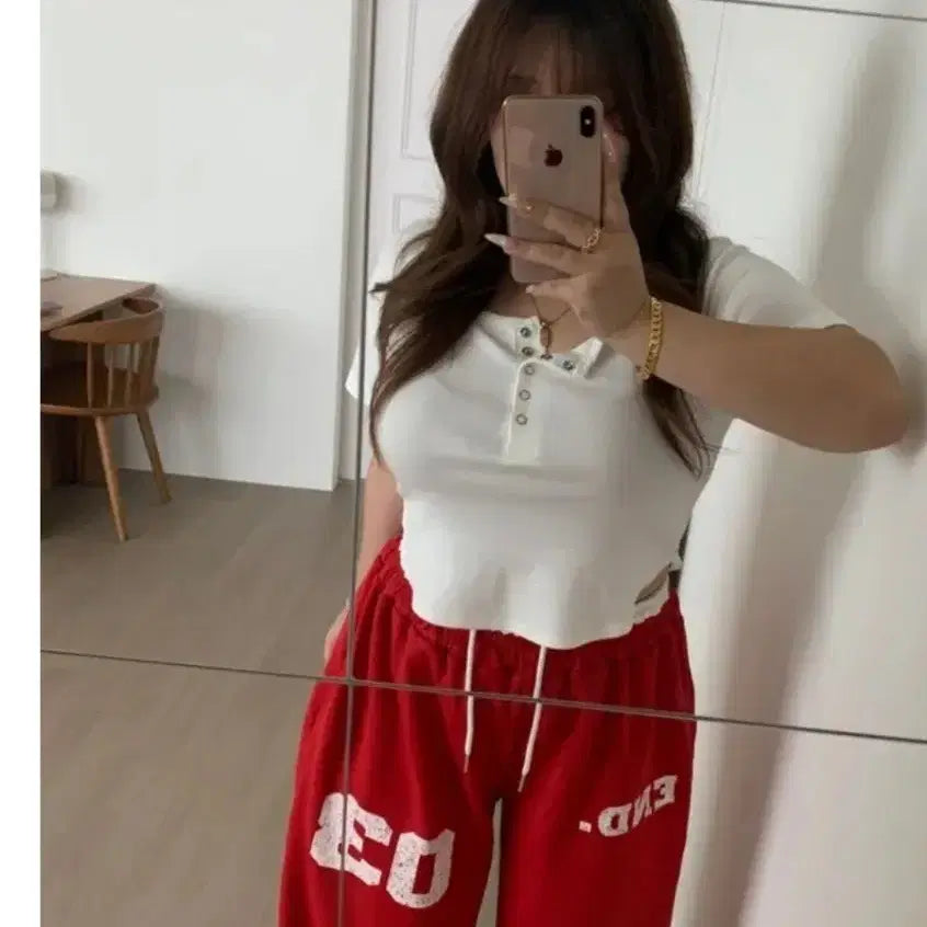 [BUNJANG] Daisy Two L Dda Dda Ggulrim Tee / 데이지투엘 페이 또또 굴림티