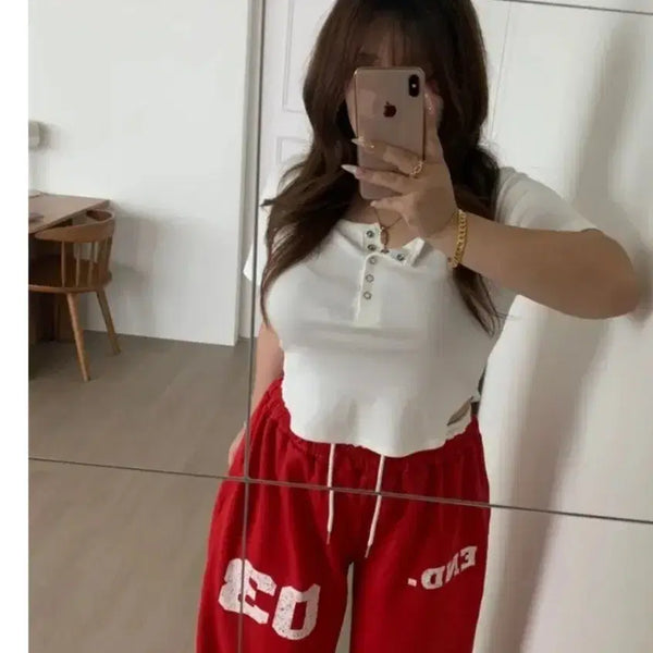 [BUNJANG] Daisy Two L Dda Dda Ggulrim Tee / 데이지투엘 페이 또또 굴림티