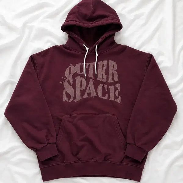 [BUNJANG] Ezkaton Burgundy Hoodie / 에즈카톤 버건디 후드티