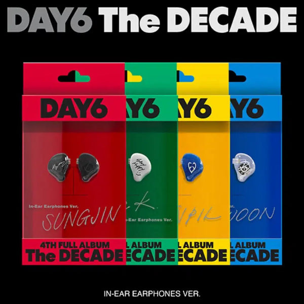[BUNJANG] DAY6 4th Album The DECADE In-Ear Earphones 3 Types (Keplsong) / DAY6 4집 앨범 The DECADE 인이어 이어폰 3종(케필성)