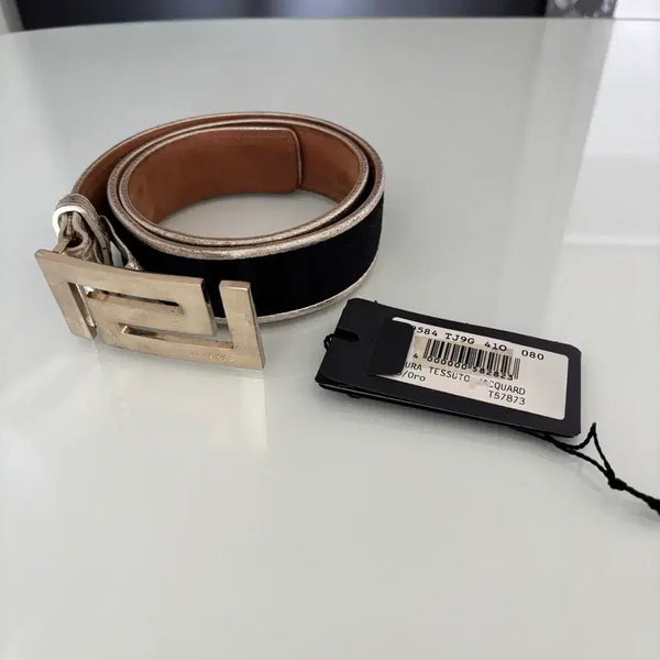 [BUNJANG] Versace Leather Belt / 베르사체 벨트