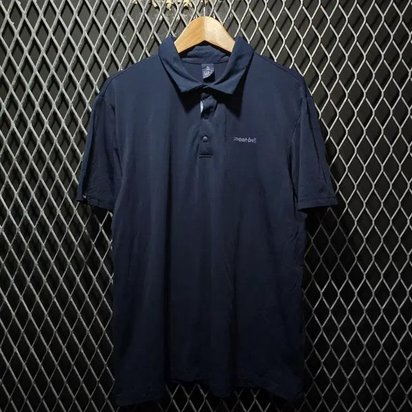 [BUNJANG] Montbell XL Collar T-shirt / 몽벨 반팔 카라티 XL