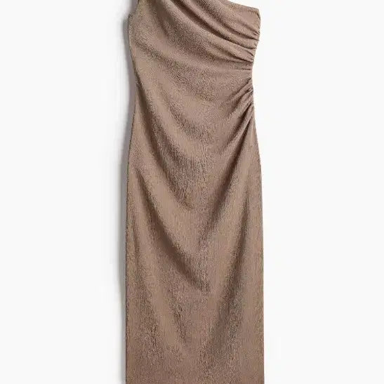 [BUNJANG] H&M Shirring One-Shoulder Dress XL / H&m 셔링 원숄더 원피스