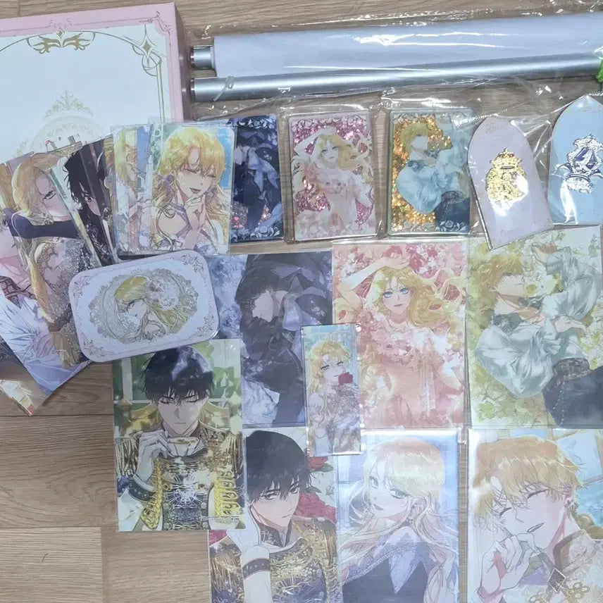 [BUNJANG] Villainess is a Marionette Complete Goods Set / 악마리 단행본 굿즈 세트 판매 악녀는마리오네트 엽서,포카,테피,아크릴