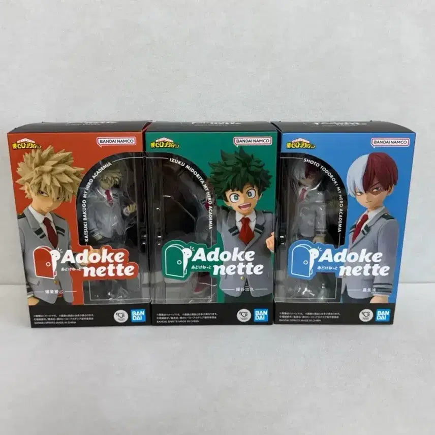 [BUNJANG] My Hero Academia Adokenet Bakugo Midoriya Todoroki Set / 히로아카 아도케네트 바쿠고 미도리야 토도로키 세트