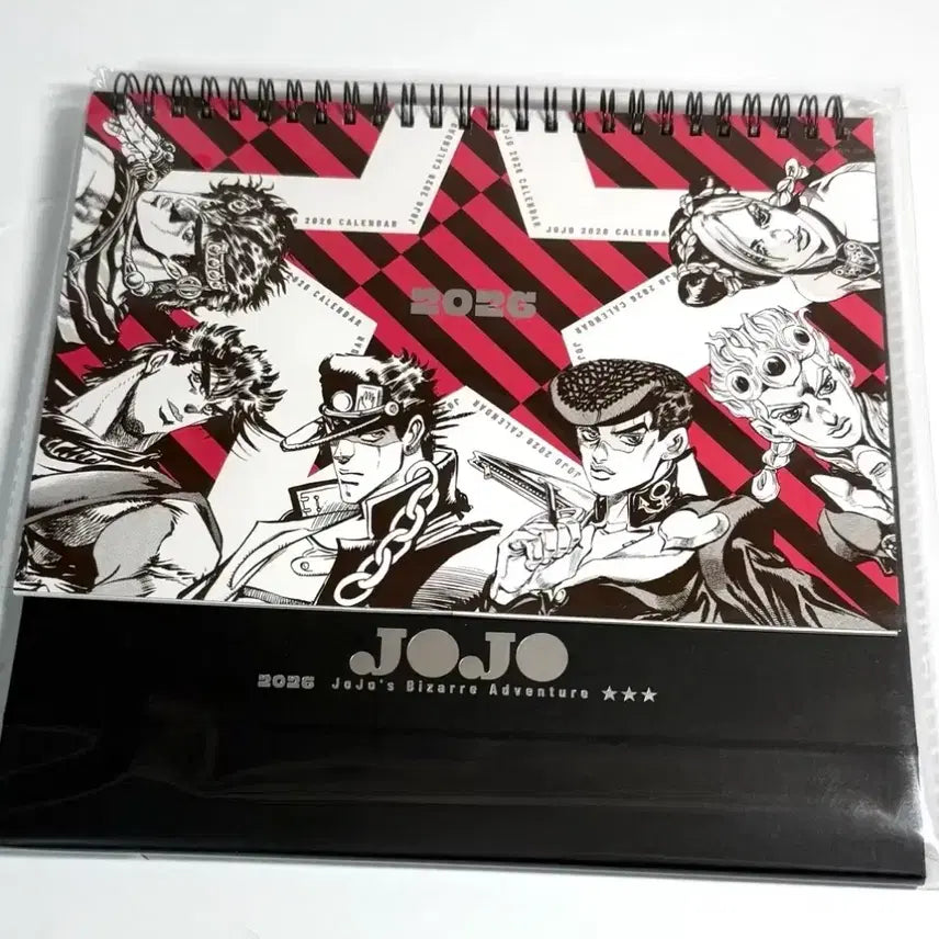[BUNJANG] JoJo's Bizarre Adventure 2026 Calendar JoJo China Fan Shop / 죠죠의 기묘한 모험 2026 달력 캘린더 죠죠 중프샵