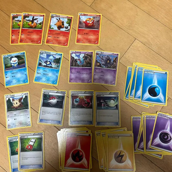 [BUNJANG] Pokemon Card Battle Starter Set Fire/Water / 포켓몬 카드 배틀스타터세트 불/물